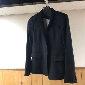 J Crew Black Wool Blazer